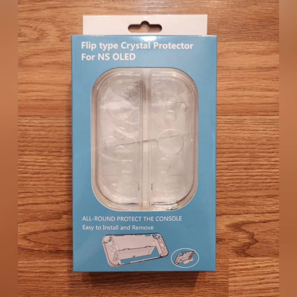 Kunsluck Dockable Clear Case For Nintendo Switch OLED New